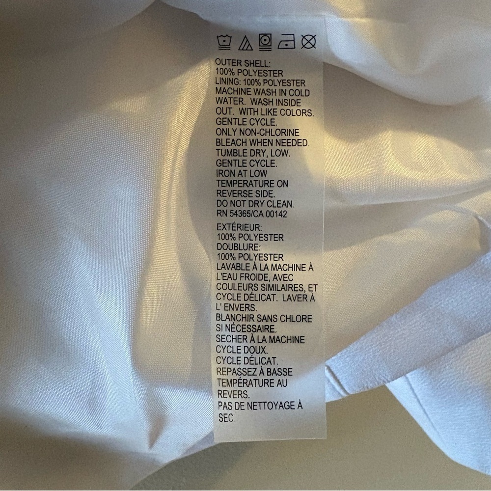 TanJay White Jacket for Women, Sz 6P - Picture 6 of 12